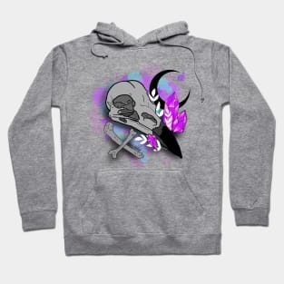 Raven skull Hoodie